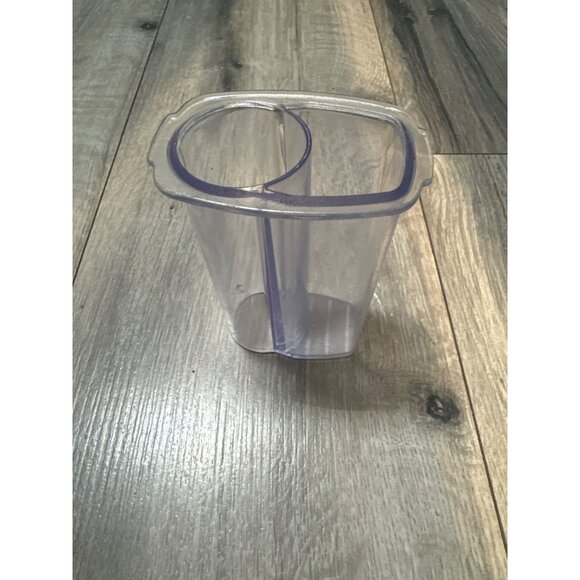 KitchenAid Food Processor Replacement Clear Divided Plastic Container - Picture 1 of 4